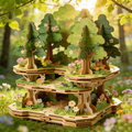 Spring Forest 3D Wooden Puzzle ｜ A Nature-Inspired Scene Built by Hand