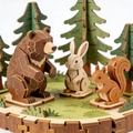 Woodland Animals 3D Wooden Puzzle